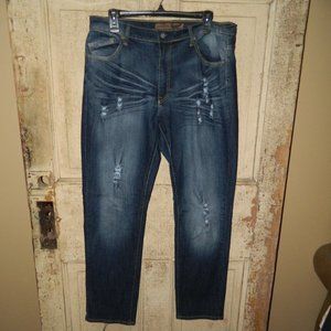 G-TTON Distressed Jeans Womens Size 14  (A-32)